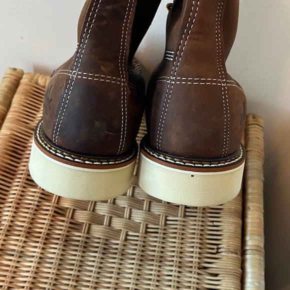 Thorogood American Heritage 8” Toe Safety Work Boots Size 10 EE NWT READ